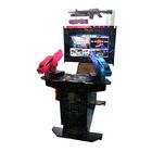 Τηλεοπτική μηχανή Arcade πυροβολισμού διασκέδασης εσωτερική για 2 φορείς βαρέων βαρών