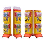 Χρησιμοποιημένη νόμισμα μηχανή νυχιών Arcade, πλαστική μηχανή πώλησης παιχνιδιών καψών επίδειξης διανομέων Gashapon