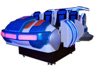 Δροσερή οικογένεια 6 θεματικό πάρκο Flight Simulator μηχανών παιχνιδιών διαστημοπλοίων 9D VR καθισμάτων για τους ενηλίκους