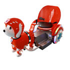 Τρίτροχη μηχανή Arcade παιδιών, ζωική δίτροχος χειράμαξα κουταβιών γύρου μορφής για το λούνα παρκ