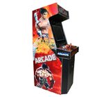 Όρθια Arcade μηχανή παιχνιδιών 19 ίντσας LCD με το μέταλλο + ξύλινο υλικό