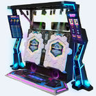 Arcade τηλεοπτική χορού μηχανή μουσικής κύβων χρησιμοποιημένη νόμισμα για 1-2 φορείς