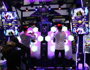 Arcade τηλεοπτική χορού μηχανή μουσικής κύβων χρησιμοποιημένη νόμισμα για 1-2 φορείς