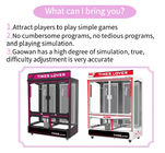 Καλή μηχανή παιχνιδιών Grabber γερανών βελούδου σύλληψης νυχιών παιχνιδιών προσομοιωτών Arcade κουκλών για την πώληση γατών μωρών