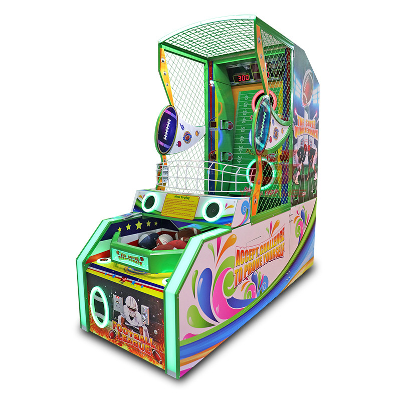 Χρησιμοποιημένη μηχανή παιχνιδιών παιχνιδιών εξαγοράς εισιτηρίων παιχνιδιών ποδοσφαιρικού πρωταθλήματος νόμισμα