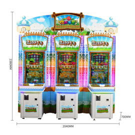 3 παικτών εξαγοράς Arcade μηχανών διευθετήσιμη δυσκολίας ευτυχής φρούτων νομισμάτων εισιτηρίων λαχειοφόρων αγορών μηχανή παιχνιδιών διανομέων τηλεοπτική